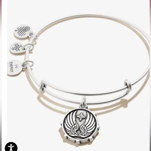 NWT! Alex and Ani Strength and Protection Silver Bracelet